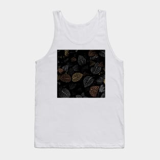 Autumn, Leaves Pattern 16 Tank Top